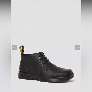 NWT DR. MARTENS Men’s Sussex Bear Track Slip Resistant Black Leather Boots